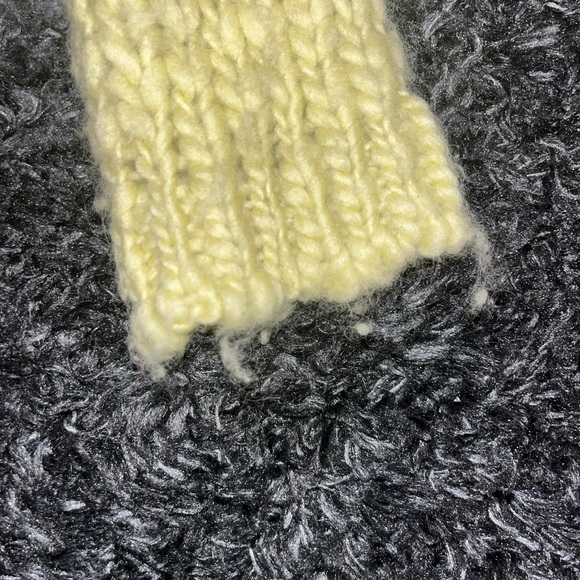 Free people boho Nordic wool knit chunky cardigan - Picture 11 of 11